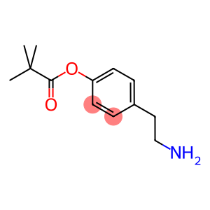 [4-(2-aminoethyl)phenyl] 2,2-dimethylpropanoate