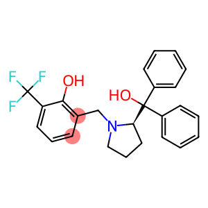 (R)-2-((2-(hydroxydiphenylmethyl)pyrrolidin-1-yl)methyl)-6-(trifluoromethyl)phenol