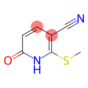 3-Pyridinecarbonitrile, 1,6-dihydro-2-(methylthio)-6-oxo-