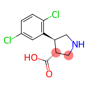 (TRANS-4-(2,5-DICHLORO-PHENYL)-PYRROLIDINE-3-CARBOXYLIC ACID