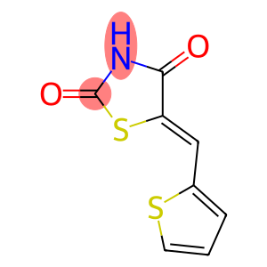 5-(2-Thienylmethylene)-1,3-thiazolidine-2,4-dione