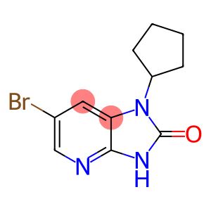 6-Bromo-1-cyclopentyl-1H,2H,3H-imidazo[4,5-b]pyridin-2-one