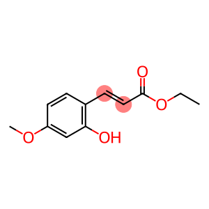 (E)-3-(2-羟基-4-甲氧基苯基)丙烯酸乙酯
