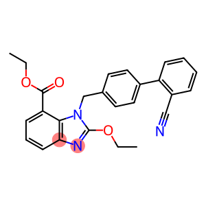 [4-(2-cyanophenyl)phenyl]Methyl 2-ethoxy-1-ethyl-1H-1,3-benzodiazole-7-carboxylate