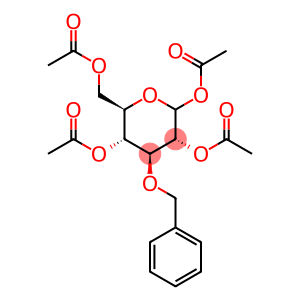D-Glucopyranose, 3-O-(phenylmethyl)-, 1,2,4,6-tetraacetate