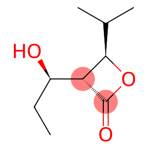 2-Oxetanone,3-(1-hydroxypropyl)-4-(1-methylethyl)-,[3alpha(R*),4bta]-(9CI)