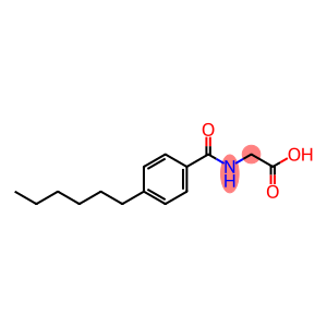 N-[(4-hexylphenyl)carbonyl]glycine
