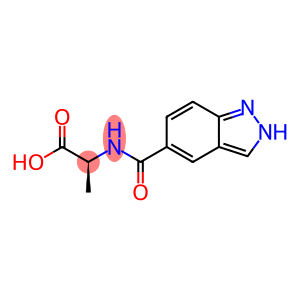 2-[(1H-indazol-5-yl)formamido]propanoic acid