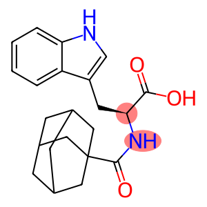 2-[(adamantan-1-yl)formamido]-3-(1h-indol-3-yl)propanoic acid