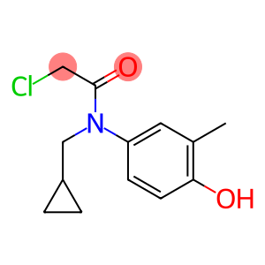2-chloro-N-(cyclopropylmethyl)-N-(4-hydroxy-3-methylphenyl)acetamide