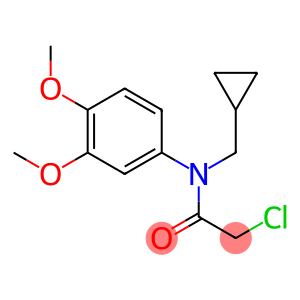 2-chloro-N-(cyclopropylmethyl)-N-(3,4-dimethoxyphenyl)acetamide