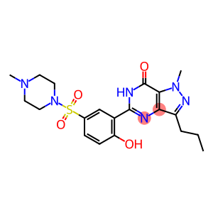 5-[2-Hydroxy-5-[[4-(Methyl)-1-piperazinyl]sulfonyl]phenyl]-1,6-dihydro-1-Methyl-3-propyl-7H-pyrazolo[4,3-d]pyriMidin-7-one