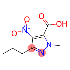 1-甲基-4-硝基-3-正丙基吡唑-5-甲酸
