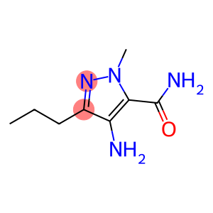 4-氨基-2-甲基-5-丙基-2H-吡唑-3-羧酸酰胺