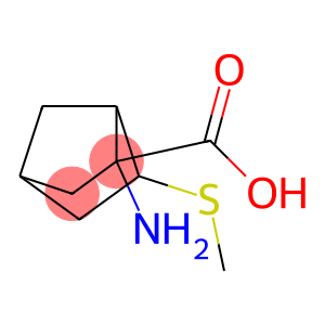 Bicyclo[2.2.1]heptane-2-carboxylic acid, 2-amino-6-(methylthio)-, (endo,endo)- (9CI)
