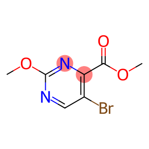 4-Pyrimidinecarboxylic acid, 5-bromo-2-methoxy-, methyl ester