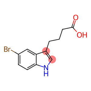 1H-Indole-3-butanoic acid, 5-bromo-