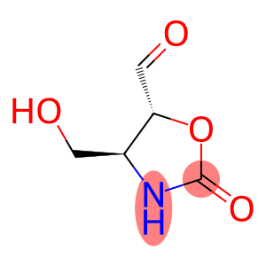 5-Oxazolidinecarboxaldehyde, 4-(hydroxymethyl)-2-oxo-, [R-(R*,S*)]- (9CI)
