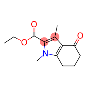 1H-Indole-2-carboxylicacid, 4,5,6,7-tetrahydro-1,3-dimethyl-4-oxo-, ethyl ester