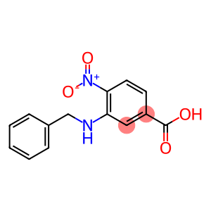 3-(苄氨基)-4-硝基苯甲酸