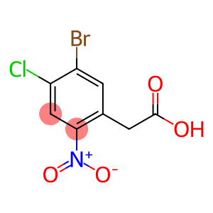 Benzeneacetic acid, 5-bromo-4-chloro-2-nitro-