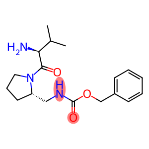 Carbamic acid, N-[[(2S)-1-[(2S)-2-amino-3-methyl-1-oxobutyl]-2-pyrrolidinyl]methyl]-, phenylmethyl ester