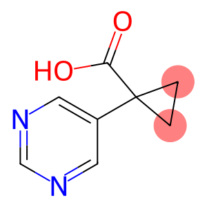 1-(PYRIMIDIN-5-YL)CYCLOPROPANECARBOXYLIC ACID
