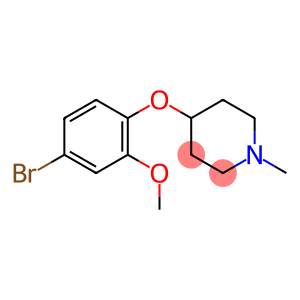 4-(4-BroMo-2-Methoxyphenoxy)-1-Methylpiperidine
