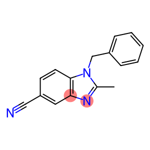1-Benzyl-2-Methyl-1,3-benzodiazole-5-carbonitrile