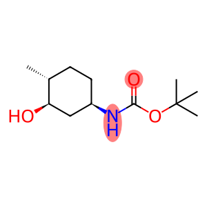Carbamic acid, N-[(1R,3R,4R)-3-hydroxy-4-methylcyclohexyl]-, 1,1-dimethylethyl ester