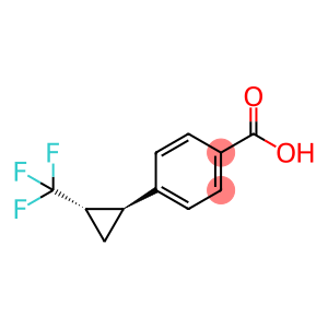 (dl)-4-(trans-2-(Trifluoromethyl)-cyclopropyl)benzoic acid