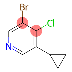 3-溴-4-氯-5-环丙基吡啶