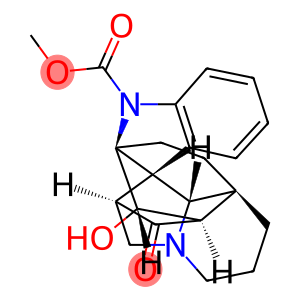 (3aR,10bR)-2,3,4,5,11,12-Hexahydro-5α-hydroxy-14-oxo-6H,13aαH-3aα,5aα-ethano-4β,11β-methano-1H-indolizino[8,1-cd]carbazole-6-carboxylic acid methyl ester