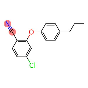 4-Chloro-2-(4-propylphenoxy)benzonitrile