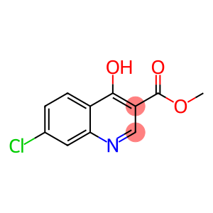 3-Quinolinecarboxylic acid, 7-chloro-4-hydroxy-, Methyl ester