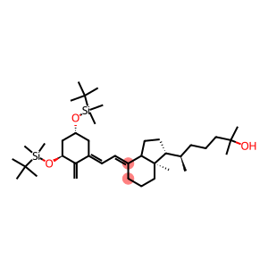 (1S,3R,5Z,7E,14)-1,3-Bis{[tert-butyl(dimethyl)silyl]oxy}-9,10-secocholesta-5,7,10-trien-25-ol