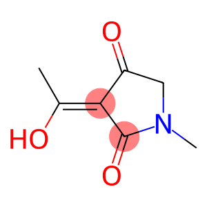 2,4-Pyrrolidinedione, 3-(1-hydroxyethylidene)-1-methyl-, (Z)- (9CI)