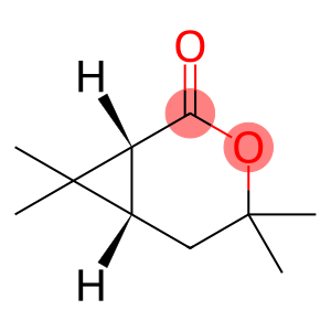 (1r,3s)-4,4,7,7-trimethyl-3-oxabicyclo[4.1.0]heptan-2-one