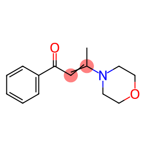 2-Buten-1-one, 3-(4-morpholinyl)-1-phenyl-