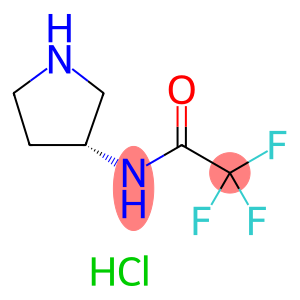 2,2,2-trifluoro-N-[(3R)-pyrrolidin-3-yl]acetamide hydrochloride