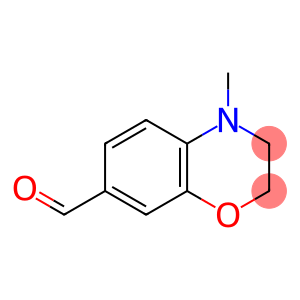 2H-1,4-Benzoxazine-7-carboxaldehyde, 3,4-dihydro-4-methyl-