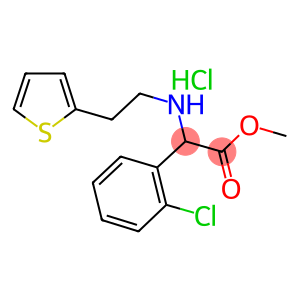 Methyl 2-(2-chlorophenyl)-2-((2-(thiophen-2-yl)ethyl)aMino)acetate hydrochloride