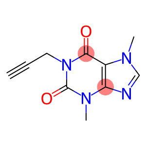 DMPX, 3,7-Dimethyl-1-(2-propynyl)xanthine
