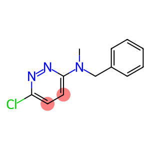 6-Chloro-N-methyl-N-(phenylmethyl)- 3-Pyridazinamine