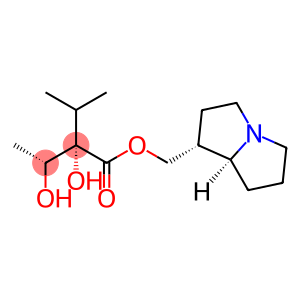 (2S,3R)-2,3-Dihydroxy-2-isopropylbutanoic acid [(1R,7aS)-2,3,5,6,7,7a-hexahydro-1H-pyrrolizin-1-yl]methyl ester