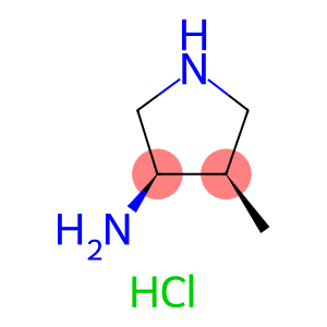 (3R,4R)4-methyl-3-pyrrolidinamine hydrochloride (1:2)
