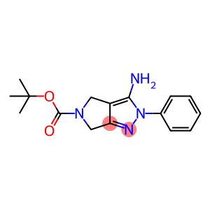 tert-butyl 3-amino-2-phenyl-4,6-dihydropyrrolo[3,4-c]pyrazole-5(2H)-carboxylate