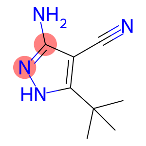 3-Amino-5-(2-methyl-2-propanyl)-1H-pyrazole-4-carbonitrile