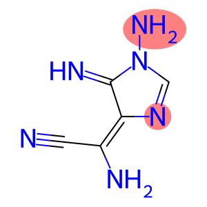 1H-Imidazole-4-acetonitrile,1,5-diamino-alpha-imino-(9CI)