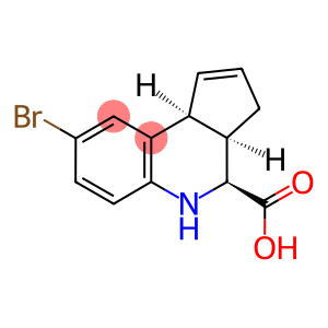 (3AR,4S,9BS)-8-BROMO-3A,4,5,9B-TETRAHYDRO-3H-CYCLOPENTA[C]QUINOLINE-4-CARBOXYLIC ACID